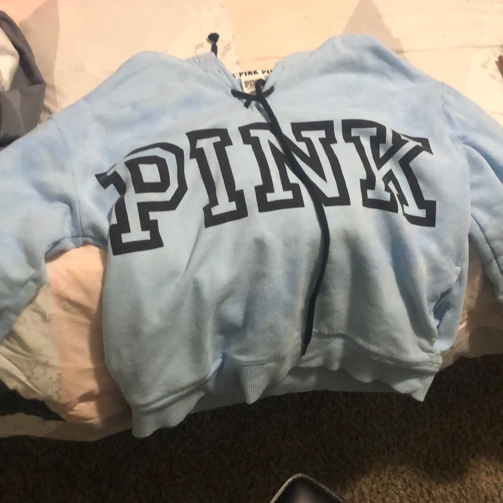 Pink hoodie